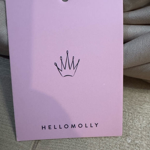 NWT Hello Molly Blind Your Eyes Dress in gold - Picture 12 of 13